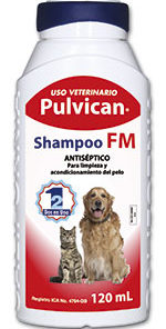 PULVICAN SHAMPOO FM FCO 120ML
